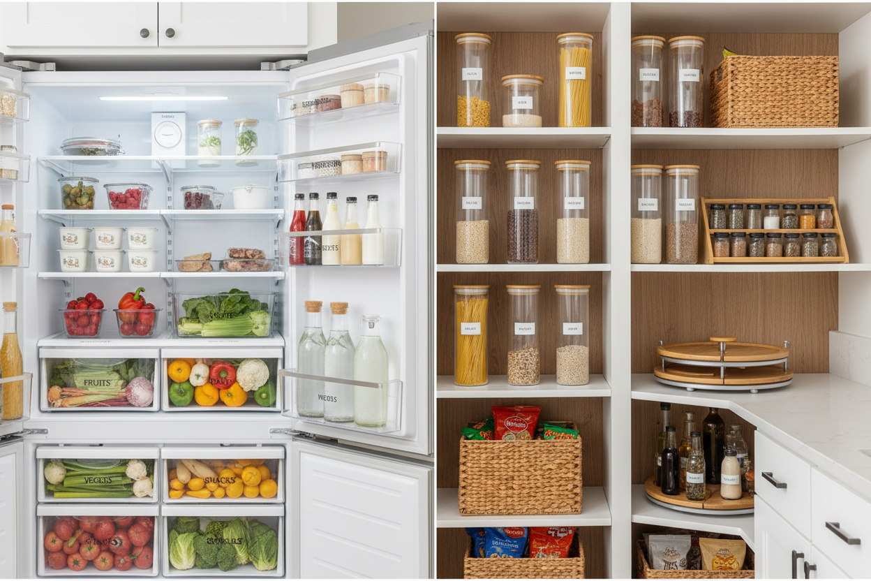 Fridge & Pantry Organization