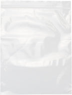 12" X 15" (100 Bags) 2 Mil Clear Reclosable Zip Plastic Poly Bags with Resealable Lock Seal Zipper