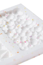 Fancy Sprinkles Adele Candy Bar Mold, 3 Cavities Reusable Silicone Traditional Cut, for Baking, Melting Chocolate, & Dessert Decorating (10 ¾” W x ½” H x 6 ½”)