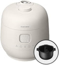CRH-TWK0640WUS | IH Heating | Induction Heating Dual Pressure Rice Cooker | 6 Person, 1.5Quarts | 6 Cup (Uncooked) | Non-stick Coating | Stainless Cover | High/Non-Pressure | Easy Open Handle | Auto Steam Clean | Made in Korea