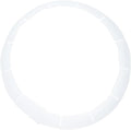 Adjustable Pie Crust Shields Baking Protectors, Silicone Cover Ring Fits 8-11.4 Inch Pies, Baking Pie Pizza Crust Shield Protector Cover for Edges (Transparent-1pcs)