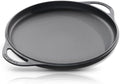 COOKLIFE 12 Inch Lightweight Pre-Seasoned Cast Iron Griddle - Smooth Polished Surface, Easy to Clean Cast Iron skillets Use in the Oven, on the Stove or Grill, Over a Campfire