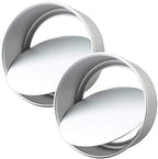 Tosnail 2 Pack 8-Inch Aluminum Round Cake Pan with Removable Bottom
