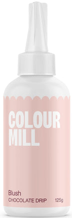 Colour Mill Chocolate Drip Easy-Melt Drizzle for Desserts, 125 Grams Blush