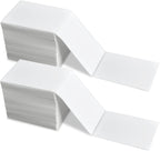 4x6 Thermal Labels, FungLam 2000 Fanfold 4" x 6" Direct Thermal Shipping Labels, Thermal Printer Labels with Perforated line, Permanent Adhesive, Compatible Zebra, Rollo Label Printer
