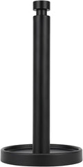 Ivilon Countertop Paper Towel Holder - Steady and Easy Tear - Fits All Paper Towel Rolls - Black