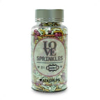 Confect Edible Sprinkles Mix – Gold, Mint, Pink & Pearl Sugar Confetti for Cake Decorating – Colorful Baking Topping for Cupcakes, Cookies, and Desserts | Vegan, Gluten-Free, Soy-Free, Dairy-Free, Palm Oil-Free – 4.2 Oz