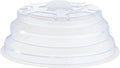 Microwave Plate Cover Microwave Splatter Cover Silicone Microwave Plate Cover Dish Covers for Microwave Oven Cooking Anti-Splatter Guard Lid