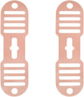 Silicone Lid Lock Strap for Crockpot Slow Cooker (6/7/8 Quart) - Universal Crockpot Lid Holder & Rubber Strap Alternative | Heat-Resistant, No-Spill Design Transport Accessories (Pink 2PCS)