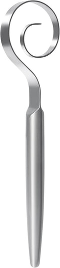 12" Seamless Dough Whisk, 18/10 Stainless Steel Bread Whisk, Danish Whisk for Sourdough, Pizza, Cookies, Pancake & Waffle, Easy to Clean Sour Dough Tools