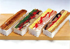 JapanBargain 3130, Wooden Oshizushi Press Maker Rectangular Sushi Press Mold Oshizushihako, 8.5 inch x 2.75 inch, 2 Pack