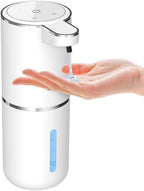 Automatic Liquid Soap Dispenser Bathroom Kitchen Dish Liquid Body Shampoo Shower Gel Hand Free Liquid Wall Mount Touchless Soap Dispenser 380ml Auto Liquid Dispenser Sylfu