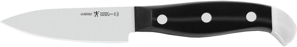 HENCKELS Premium Quality 12-Piece Knife Set with Block and Knife Sharpener, Razor-Sharp, German Engineered Knife Informed by over 100 Years of Masterful Knife Making, Brown Block