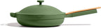 Our Place Large Always Pan 2.0-12.5” (4 Qt) Nonstick, Toxin-Free Ceramic Cookware | Patented 10-in-1 Aluminum Frying & Sauté Pan | Safe for Oven, Induction & All Cooktops up to 450°F | Sage