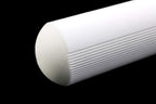 Professional 11.5 Inch Ceramic Honing Rod Has 2 Grit Options, a Firm-Grip Handle, Hanging Ring, and Japanese Ceramic. Noble Home & Chef Sharpening Rods are Perfect for Chefs! (White, 1000/2000 Grit)
