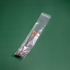 iMailer - 500 Pcs - 2" x 10" Incense Bags-Resealable Zip Bags for Snack, Necklaces, Jewelry, Packaging & Shipping
