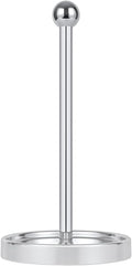 Ivilon Countertop Paper Towel Holder - Modern Sleek Ball Minimalist Design - Color Chrome