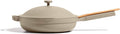 Our Place Large Always Pan 2.0-12.5” (4 Qt) Nonstick, Toxin-Free Ceramic Cookware | Patented 10-in-1 Aluminum Frying & Sauté Pan | Safe for Oven, Induction & All Cooktops up to 450°F | Steam