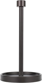 Ivilon Countertop Paper Towel Holder - Modern End Cap Minimalist Design - Color Oil Rubbed Bronze
