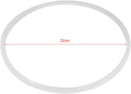 Silicone Sealing for Pot, Replacement Clear Silicone Gasket Sealing for Home Pressure Cooker Kitchen Tool(32CM in Diameter)