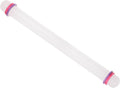 Fondant Rolling Pin, 18" Length, PP Plastic Non-Stick Guide Rings Fondant Roller Dough Roller - (Applications: for Clay Baking Fondant DIY)