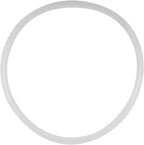 Pressure Cooker Sealing, 22/24/26/32cm Dia Clear Silicone Gasket Sealing Cookware Accessories Replacement High Temperature for Household Restaurant(Diameter 24CM)