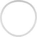 Pressure Cooker Sealing, 22/24/26/32cm Dia Clear Silicone Gasket Sealing Cookware Accessories Replacement High Temperature for Household Restaurant(Diameter 26CM)