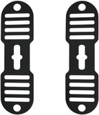 Silicone Lid Lock Strap for Crockpot Slow Cooker (6/7/8 Quart) - Universal Crockpot Lid Holder & Rubber Strap Alternative | Heat-Resistant, No-Spill Design Transport Accessories (Black 2PCS)