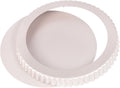 Tart Pan 9 inch Removable Bottom Coated Carbon Steel, Non-Stick Round Tartlet Tins Quiche Baking Dish Pie Pan with Fluted Edges Cake Mold (Gold)