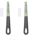 Fanmusic Swivel peelers - potato peelers，Fruit and vegetable peelers for kitchen (2 pack)