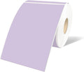 STARLIBOO 3"X5" Rectangle Color Coding Labels, Removable Square Label Inventory Stickers, Permanent Warehouse Moving Box Square Label (250Labels, Lavender Purple)