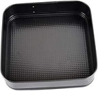 Falytemow Nonstick Springform Pan with Removable Bottom 3 Pieces Cake Molds of Heart Round Square Leakproof Cheesecakes Pan Bakeware Set