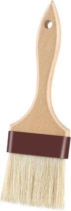 Pastry Brushes for Baking Basting Brush with Boar Bristles and Beech Hardwood Handles Culinary Oil Brush for Barbecue Butter Grill BBQ Sauce Baster Marinade Kitchen Food Cooking Brushes (3 inch)