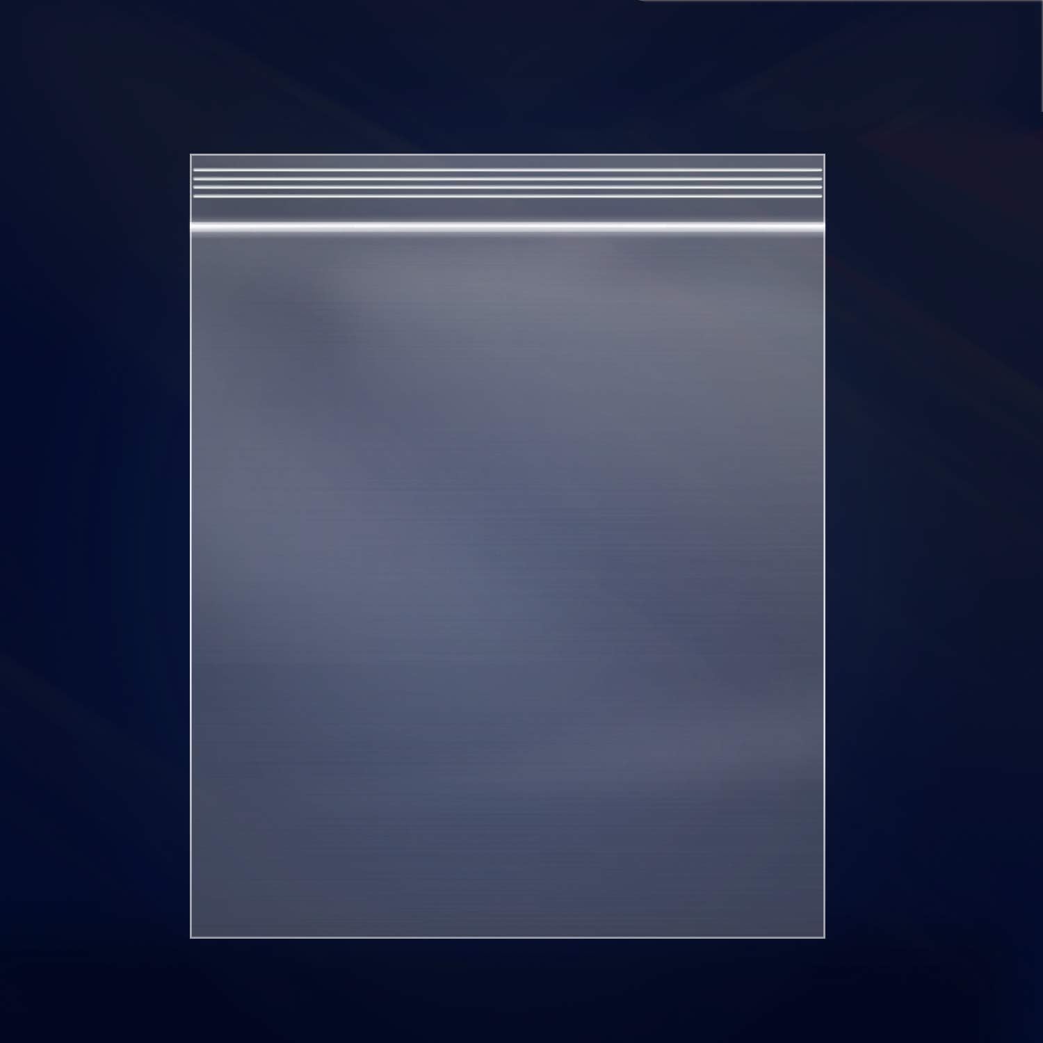iMailer - 500 Count - 9" x 12" Zip Bags - Clear Reclosable Zip Plastic Poly Bags with Resealable Lock Seal Zipper for Art Prints, A4, Letter Sized Documents, Clothing