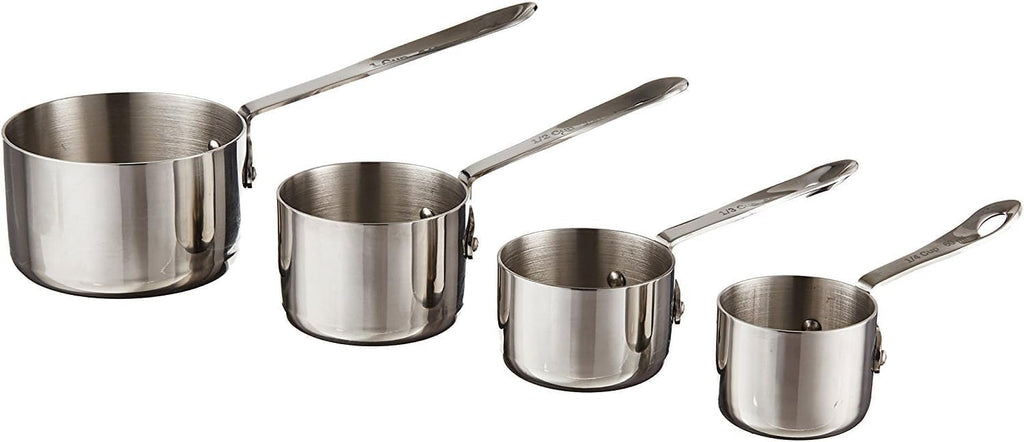 New Star Foodservice 43143 Stainless Steel 18/8 Measuring Cups