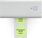Rollo Circle Thermal Labels 2 Inch - Roll of 1,000 Round Sticker Labels - Multi-Purpose Direct Thermal Printer Stickers 2x2 (Green)