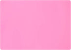 Gartful Extra Large Silicone Mats for Countertop, 28" by 20" Multipurpose Mat, Counter Table Protector, Desk Saver Pad, Placemat Nonstick Nonskid Heat-Resistant Pad, Pink