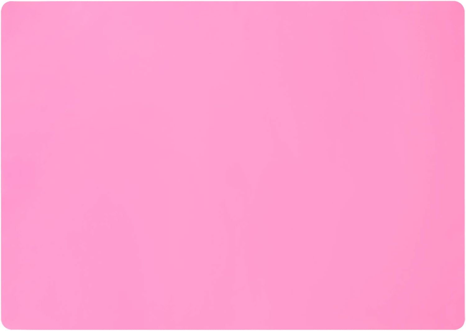 Gartful Extra Large Silicone Mats for Countertop, 28" by 20" Multipurpose Mat, Counter Table Protector, Desk Saver Pad, Placemat Nonstick Nonskid Heat-Resistant Pad, Pink