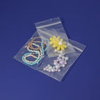 iMailer - 1000 Count - 3" x 4" Small Plastic Bags - Clear Reclosable Zip Bags 2 Mil with Lock Seal Zipper for Coins, Jewelry, Snacks, Treats, Seeds, Party Favors