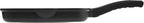 11 Inch Non Stick Grill Pan Granite Coated with Pour Spout - Lightweight 2.66 Quart Grill Pan for Indoor Cooking with Grip Handle - Induction Compatible PFOA Free Stove Top (Black)
