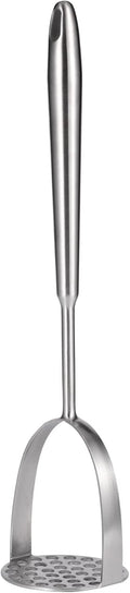 IMEEA Potato Masher SUS304 Stainless Steel Potato Masher with Long Handle for Avocado, Mashed Potatoes, Beans, Vegetables, 13.8-Inch
