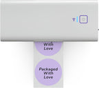Rollo Circle Thermal Labels 2 Inch - Roll of 1,000 Round Sticker Labels - Multi-Purpose Direct Thermal Printer Stickers 2x2 (Purple)