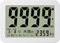 FCXJTU Digital Countdown Days Timer Clock- 9999 Days Count Down Days Timer with Stand Strong Magnetic Back for Retirement Wedding Vacation Christmas New Baby Classroom Lab Kitchen Cooking (9999Day)