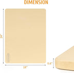Extra Large Pizza Stone 24" x 18",Cooking Stone for Grill Rectangular, Baking Pizza Stone for bread, Ideal for Grilling Baking Several Sizes of Pizzas