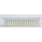 SPARTA Comfort Grip Scrub Brush Hand Brush for Bathroom, Kitchens, Countertop, Plastic, 8 Inches, White