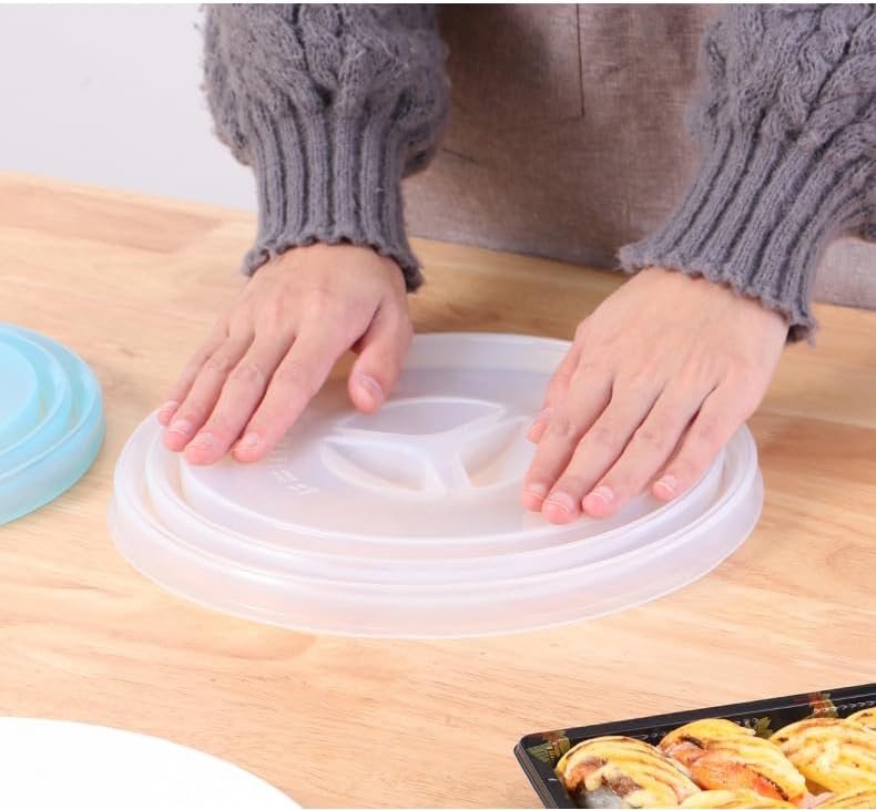 Microwave Cover for Food Microwave Splatter Cover - Silicone Microwave Plate Cover Dish Covers for Microwave Oven Cooking Anti-Splatter Guard Lid with Steam Vents BPA Free