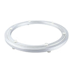 TamBee 12 Inch Mute Lazy Susan Bearing Base - 300lb Capacity Aluminum Heavy Duty Lazy Susan Turntable Mechanism Kit for Smooth Rotation, Universal Hardware for DIY Furniture, Table (Base Only)