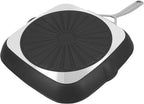 Demeyere AluPro 11-inch Aluminum Nonstick Perfect Pan Grill Pan