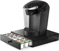 SICHEER K Cup Organization Storage Drawer Maker K Cup Holder Coffee Pod Organizer Stand Tray Counter Rack Countertop Maker Stand Capsules Compatible with Keurig Accessories Holds 36 Pods