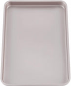 CHEFMADE 15-Inch Baking Sheet Pan, Non-Stick Carbon Steel Rimmed Cookie Sheet Pan for Oven Roasting Meat Bread Jelly Roll Battenberg Pizzas Pastries 10.6" x 15.6" x 1" (Champagne Gold)